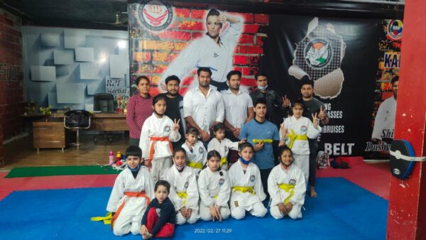 Belt Exam in badshapur academy 27/feb/2022